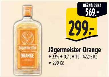 Jägermeister Orange, 0,7 l