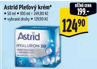 Astrid Pleťový krém, 50 ml 