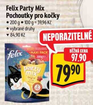 Felix Party Mix Pochoutky pro kočky, 200 g 