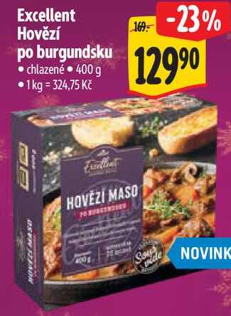 Excellent Hovězí po burgundsku, 400 g
