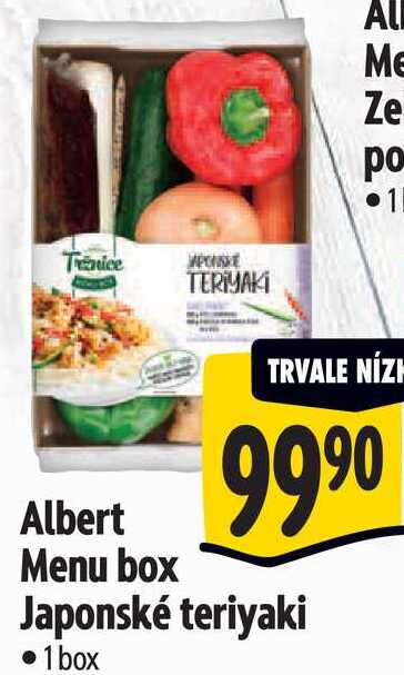 Albert Menu box Japonské teriyaki