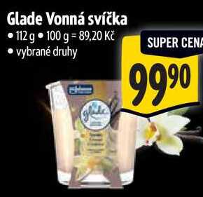 Glade Vonná svíčka, 112 g