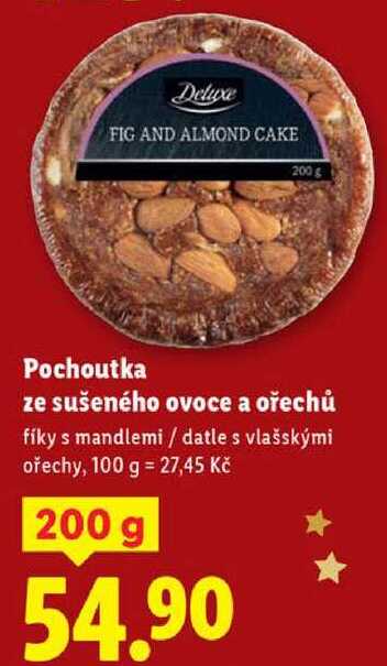 Pochoutka ze sušeného ovoce a ořechů, 200 g