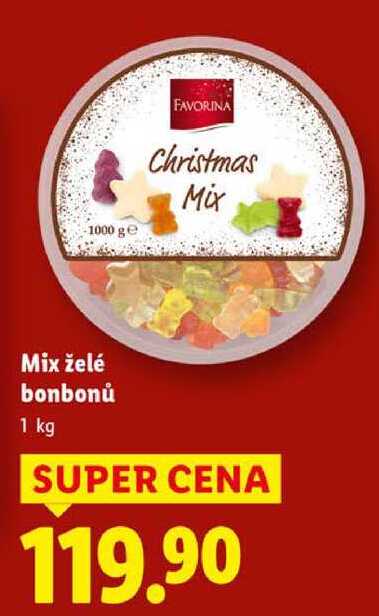 Mix želé bonbonů, 1 kg