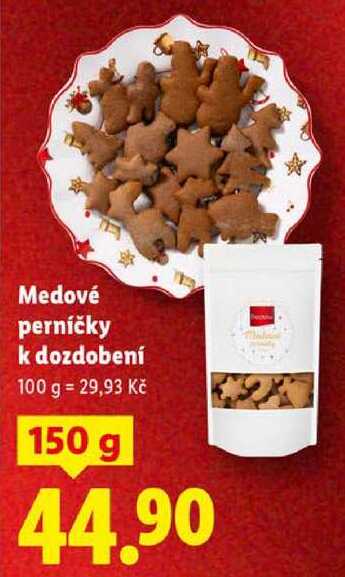 Medové perníčky k dozdobení, 150 g