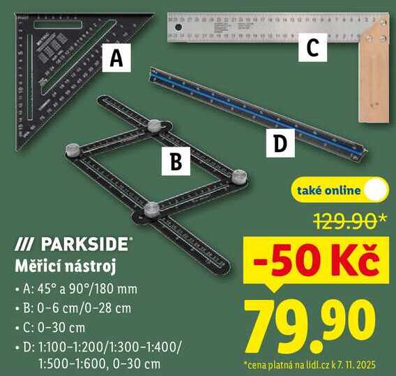 PARKSIDE Měřicí nástroj