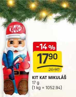 KIT KAT MIKULÁŠ 17 g