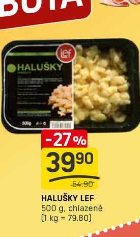 HALUŠKY LEF 500 g
