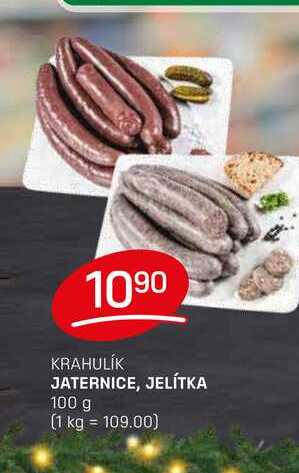 JATERNICE, JELÍTKA 100 g