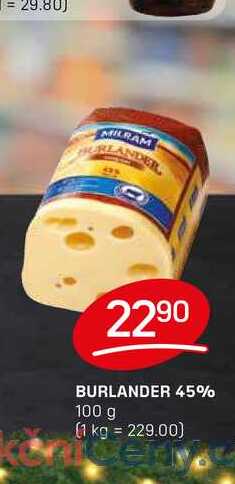 BURLANDER 45% 100 g