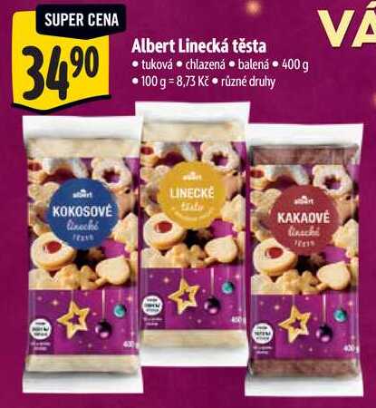 Albert Linecká těsta, 400 g