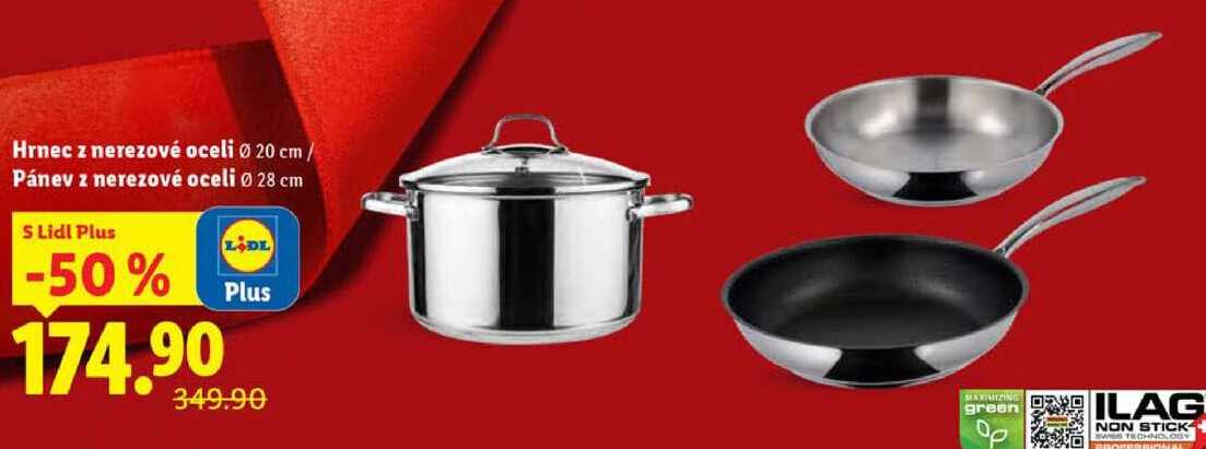 Hrnec z nerezové oceli/Pánev z nerezové oceli