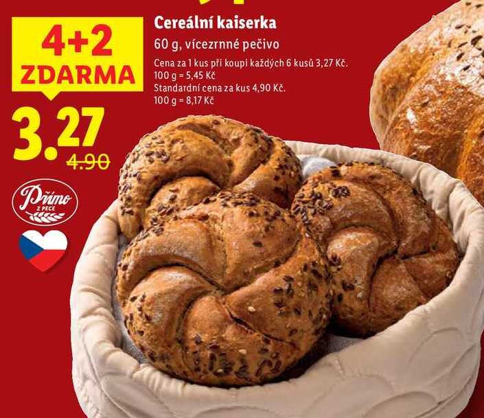 Cereální kaiserka, 60 g