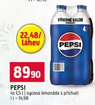 PEPSI 4x1,5 l