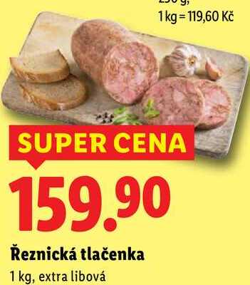 Řeznická tlačenka, 1 kg