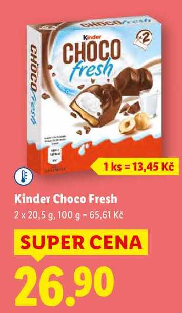 Kinder Choco Fresh, 2x 20,5 g
