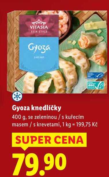 Gyoza knedlíčky, 400 g