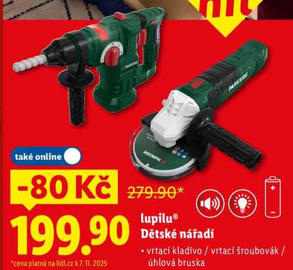 lupilu Dětské nářadí 