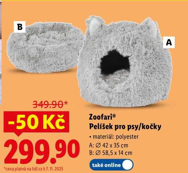 Zoofari Pelíšek pro psy/kočky