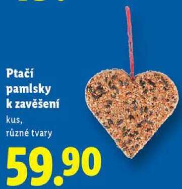 Ptačí pamlsky k zavěšení, 1 ks