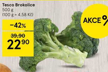 Tesco Brokolice, 500 g