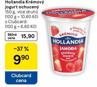Hollandia Krémový jogurt ochucený, 150 g, více druhů