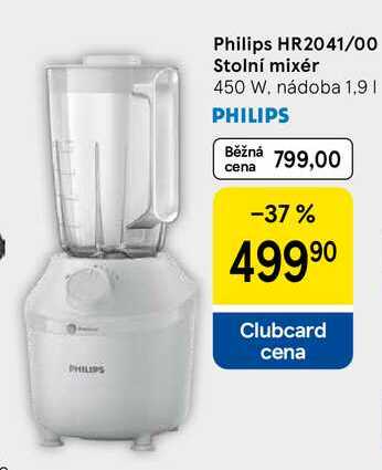 Philips HR2041/00 Stolní mixér, 450 W. nádoba 1.9 l
