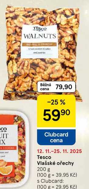 Tesco Vlašské ořechy, 200 g 