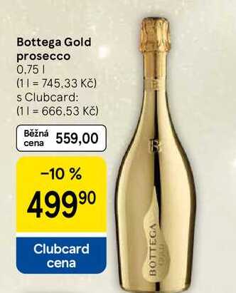 Bottega Gold prosecco, 0.75 l