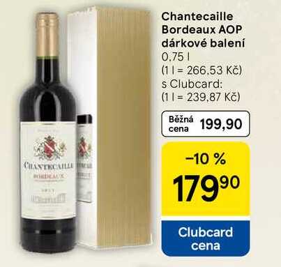 Chantecaille Bordeaux AOP dárkové balení, 0.75 l