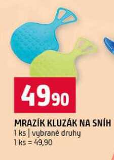 MRAZÍK KLUZÁK NA SNÍH 1 ks