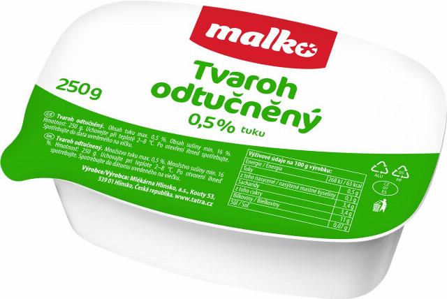 Malko tvaroh odtučněný