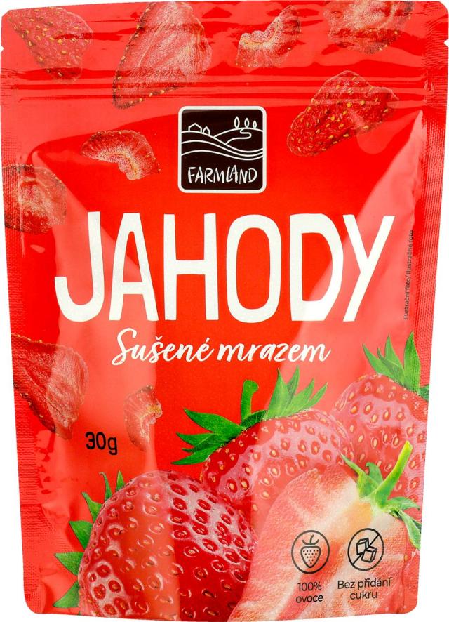 Farmland jahoda/mango sušené mrazem