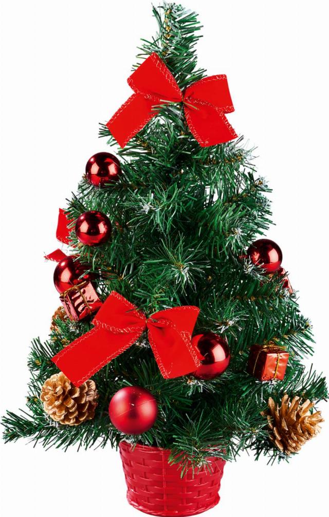 LIV & BO Vánoční mini stromeček červený