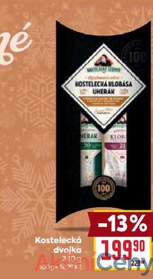 Kostelecká dvojka 340g