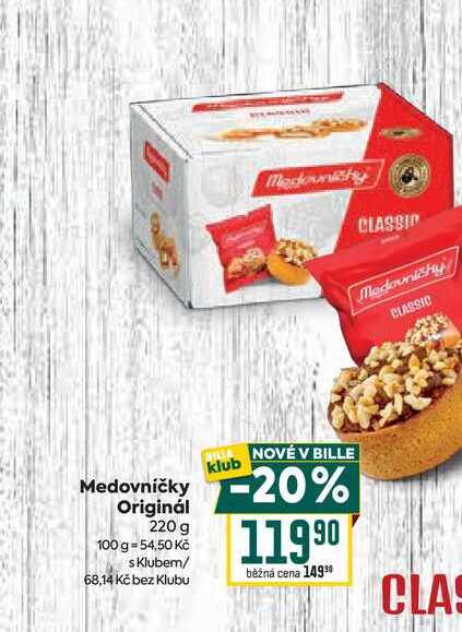 Medovníčky Originál 220 g 