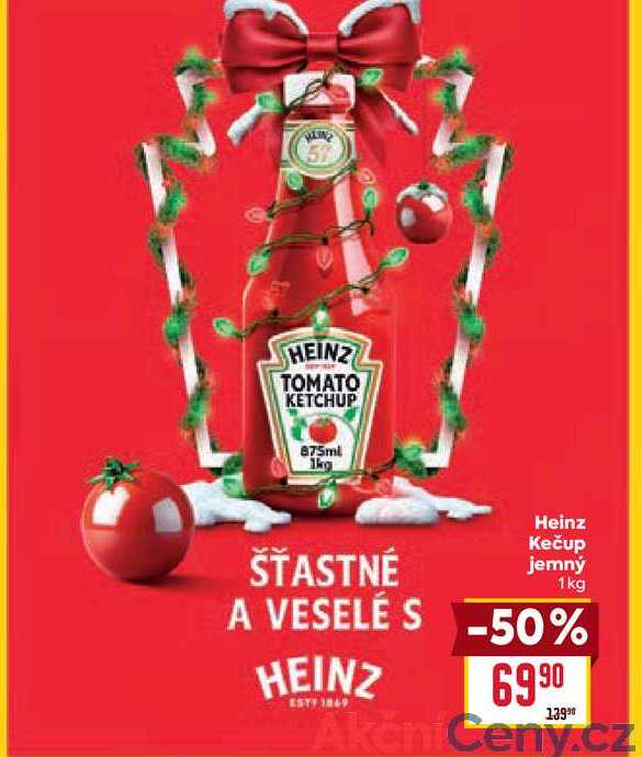 Heinz Kečup jemný 1kg