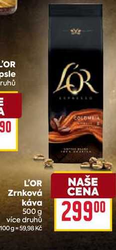 L'OR Zrnková Κάνα 500 g