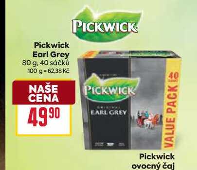 Pickwick Earl Grey 80 g