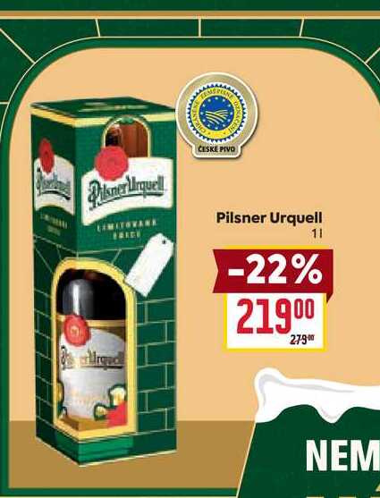 Pilsner Urquell 1l