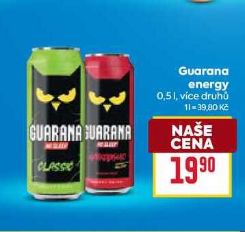 Guarana energy 0,5l