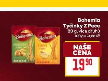 Bohemia Tyčinky Z Pece 80 g