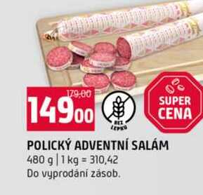 POLICKÝ ADVENTNÍ SALÁM 480 g