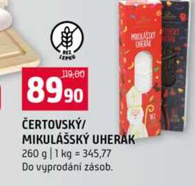 ČERTOVSKÝ MIKULÁŠSKÝ UHERĀK 260 g