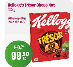 Kellogg's Trésor Choco Nut 410 g 