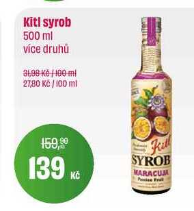 Kitl syrob 500 ml 