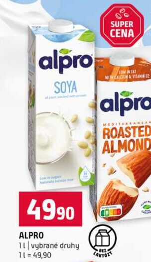 ALPRO 1l vybrané druhy