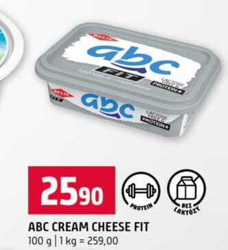 ABC CREAM CHEESE FIT 100 g 