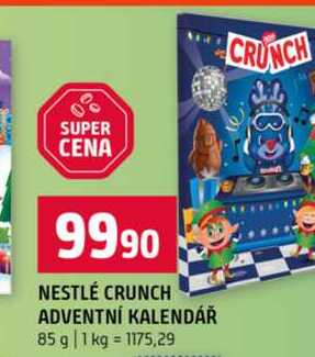 NESTLÉ CRUNCH ADVENTNÍ KALENDÁŘ 85 g 