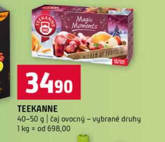 TEEKANNE 40-50 g čaj ovocný vybrané druhy